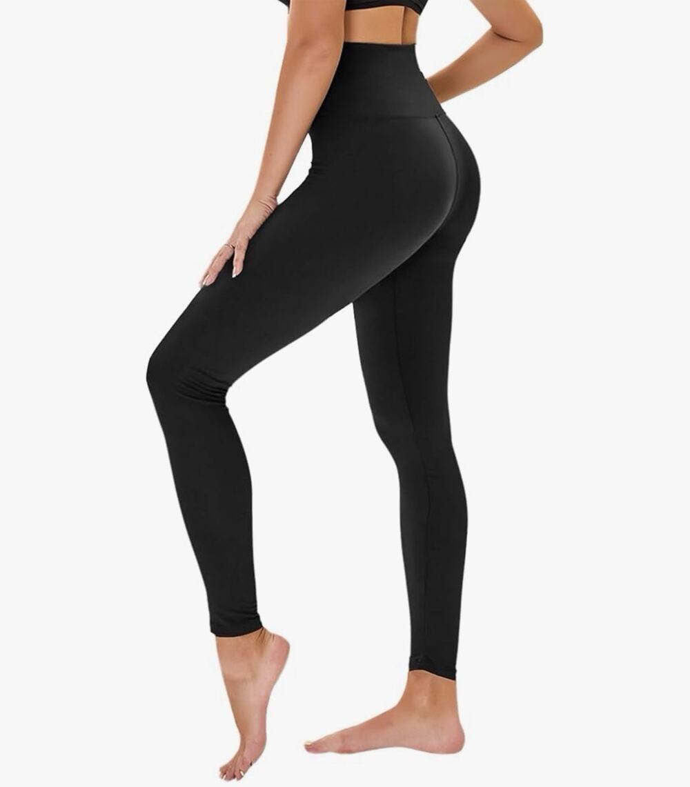 High Waisted Leggings for Women - Tummy Control Size S-M